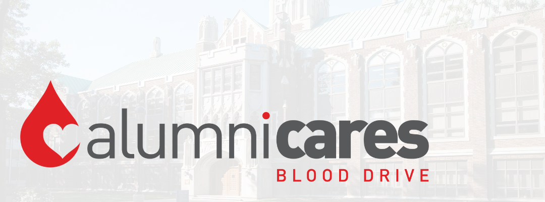 Alumni Cares Blood Drive Header Image