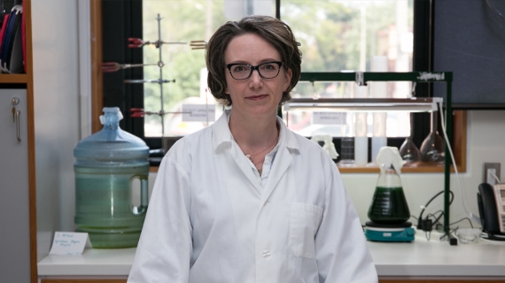 Arts professor Jennifer Willet has been awarded a Canada Research Chair in Art, Science and Ecology. photo by Josh Babcock