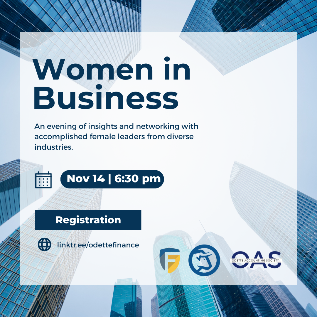 Women in Business event graphic