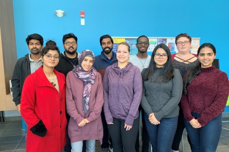 Group of Job Shadow Experience participating students