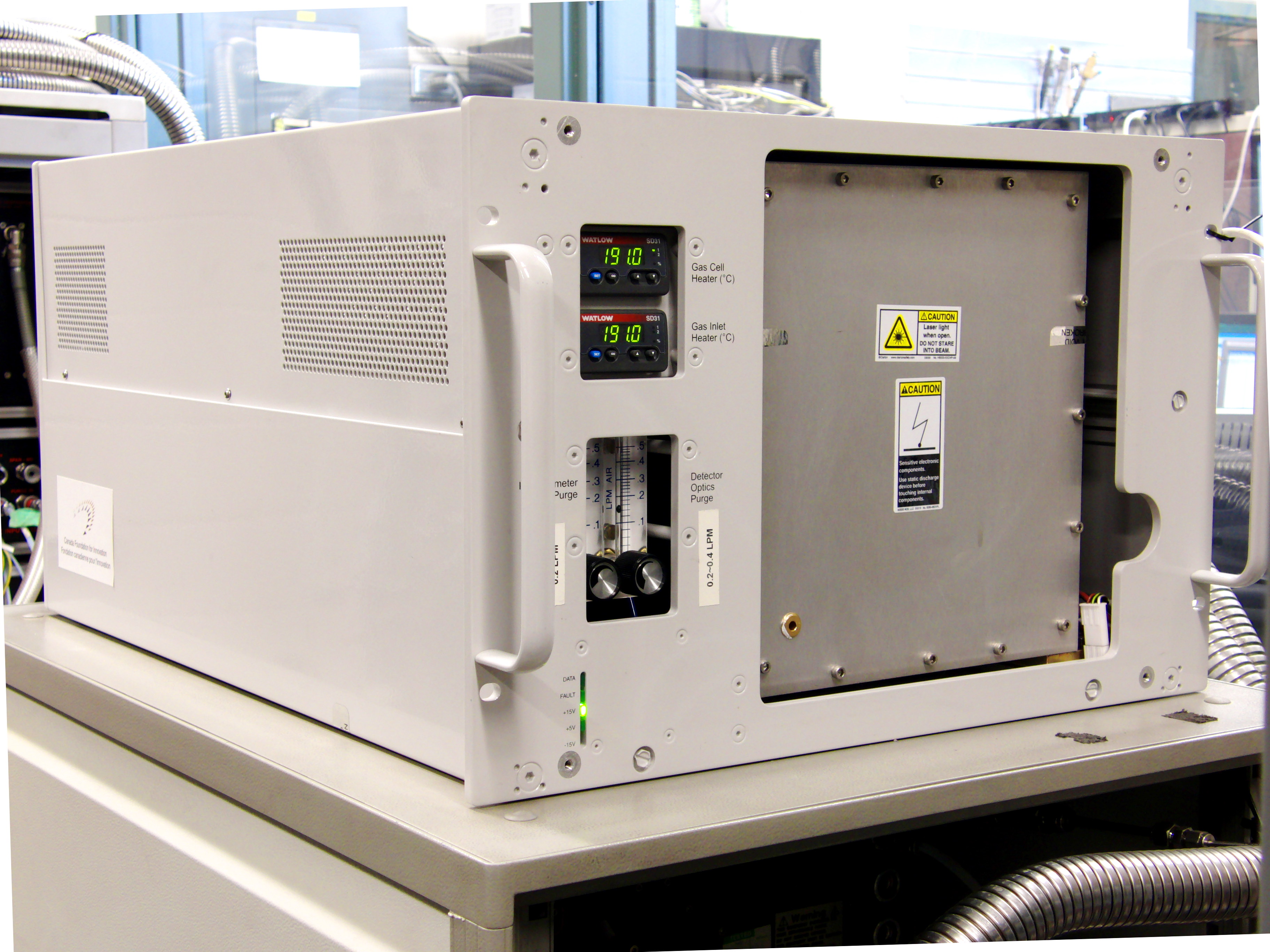 MKS FTIR multi-gas analyzer