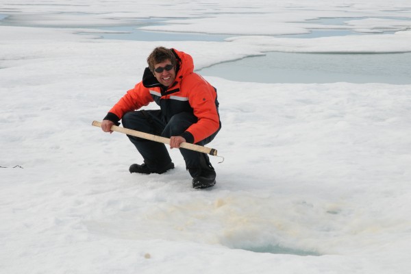 PhD candidate Dave Yurkowski&#039;s research finds climate change to impact Arctic ringed seals&#039; behaviour patterns.