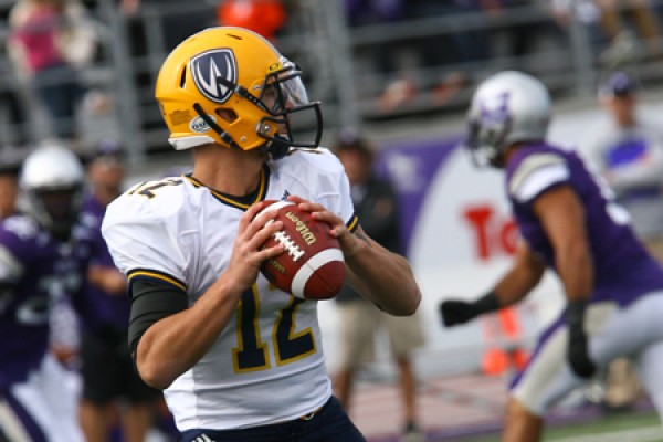 Lancer quarterback Austin Kennedy