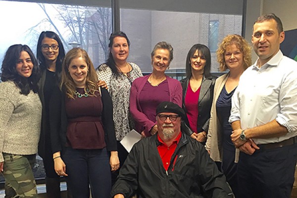 participants in “Bring a Self-Represented Litigant to School Day” on March 14.