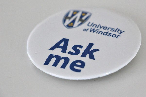 A button that reads, &quot;Ask Me&quot;