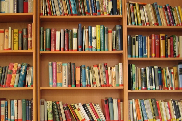 book shelves