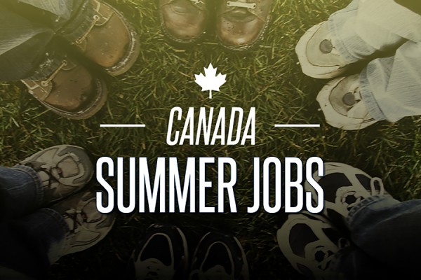 graphic illustrating the Canada Summer Jobs program.