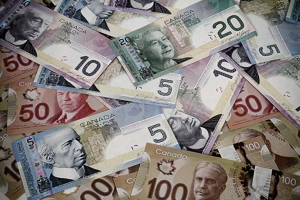 Canadian cashnotes