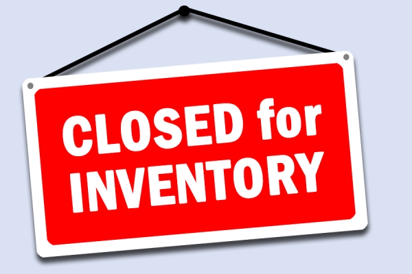 sing: &quot;Closed for inventory&quot;
