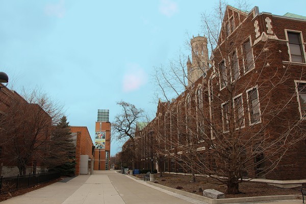 student centre and Dillon Hall