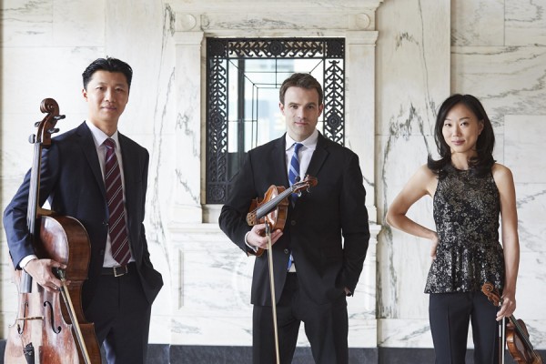 Wei Yu, Eric Nowlin, and Yoonshin Song of the DSO Trio
