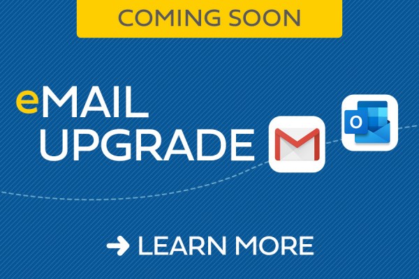 email upgrade