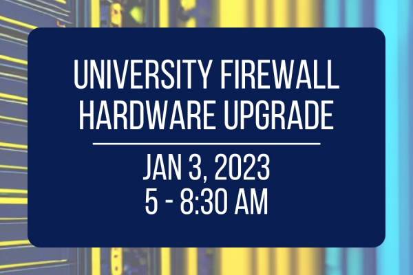 Firewall hardware upgrade