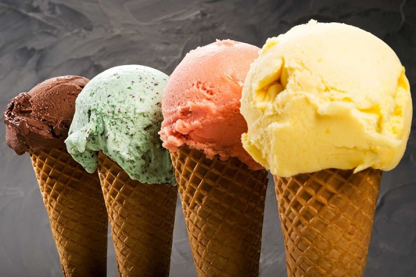 cones of gelato