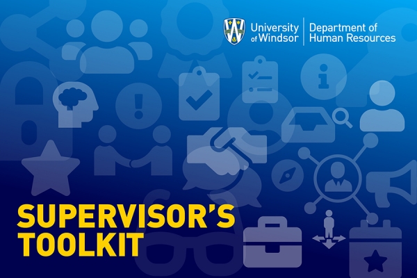 graphic labelled Supervisor’s Toolkit