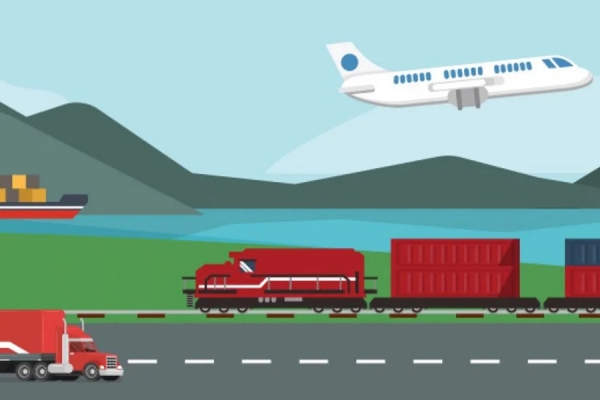 truck, train, airplane, ship