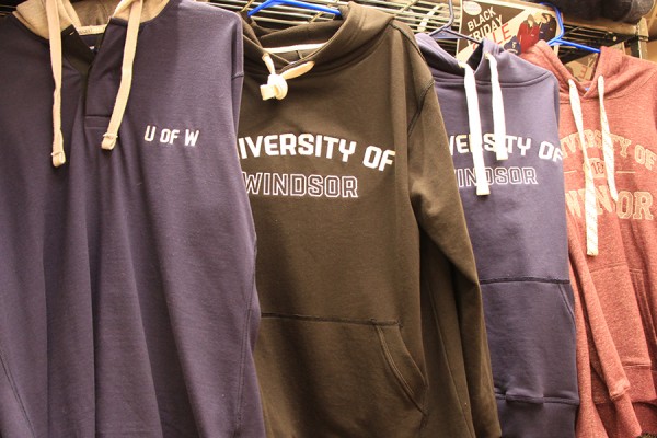 rack of sale sweatshirts