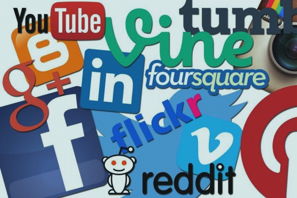 logoes of social media platforms