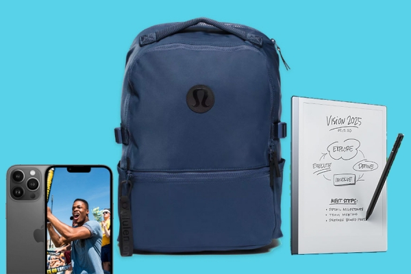prizes: an iPhone, Lululemon backpack, reMarkable 2 digital notepad