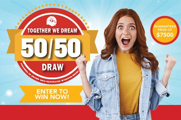 Together We Dream 50/50 draw