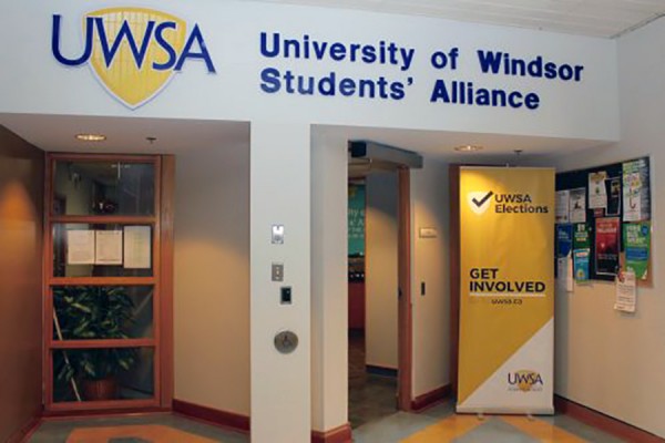 entrance to UWSA offices