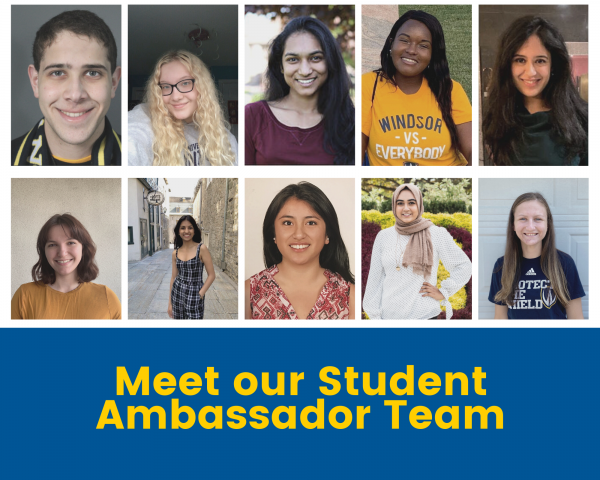 Meet the University of Windsor&#039;s student ambassadors for the 2020/21 academic year