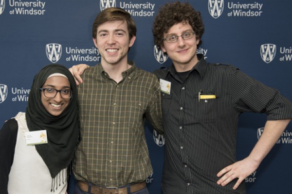 Nabila Sharieff, Matthew Steckle and Daniel Tarade