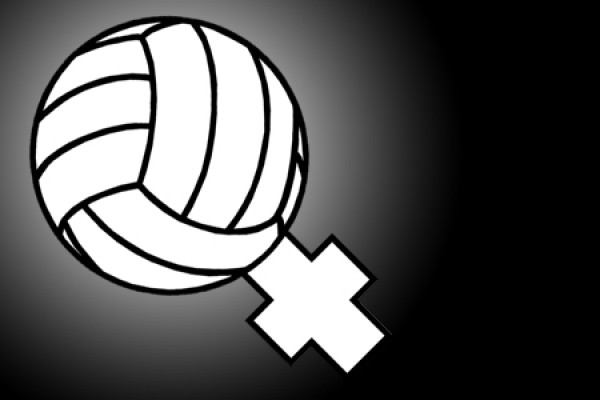 Volleyball made into &quot;Venus&quot; symbol
