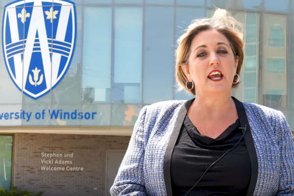 Beth Ann Prince, president of the University of Windsor Alumni Association