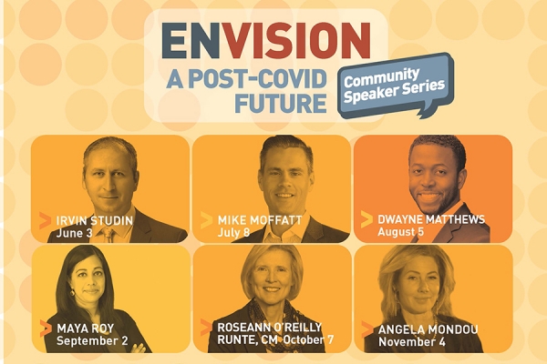 the six speakers in the envision series