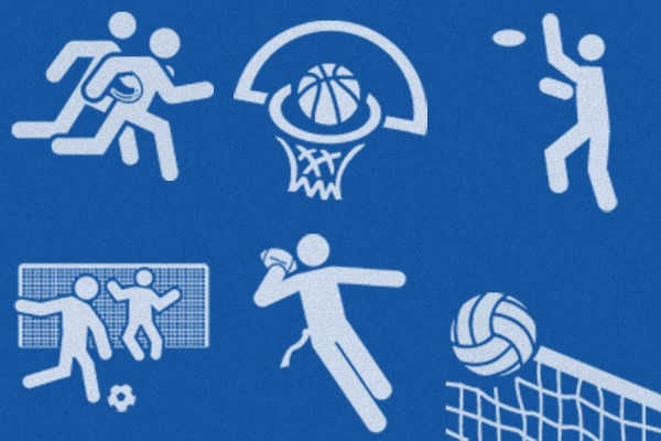 icons representing intramural sports