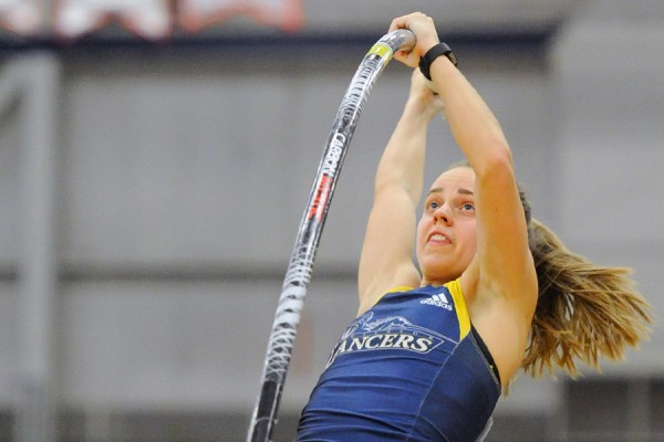 Lancer pole vaulter Rachael Wolfs