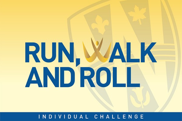 logo of the Run, Walk and Roll Individual Challenge