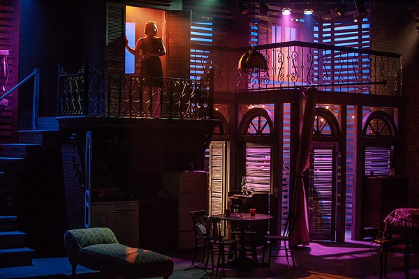 set of A Streetcar Named Desire