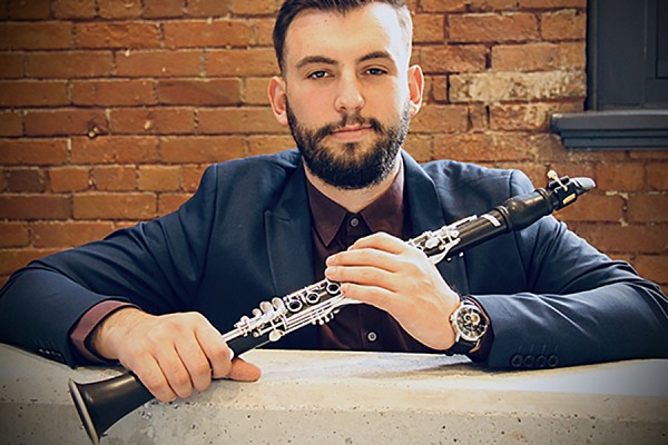 Clarinetist Tomi Xhelili