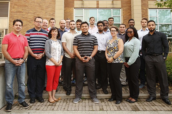 students enrolled in the Master of Engineering Management program