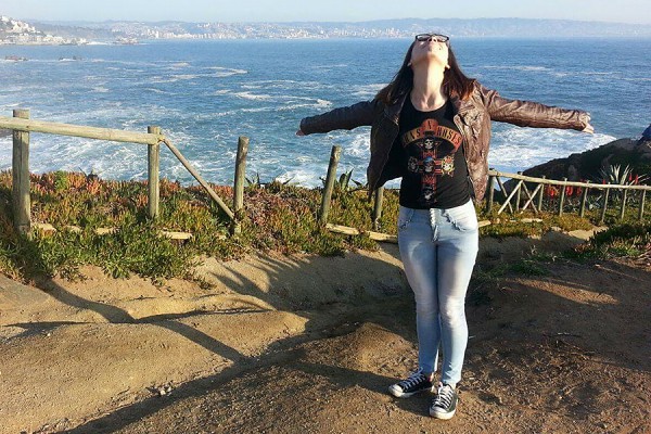 Arianne Rodriguez Saltron revels in her experience while on exchange in Chile.