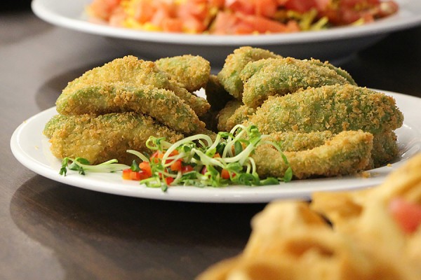 plate of avocado fries