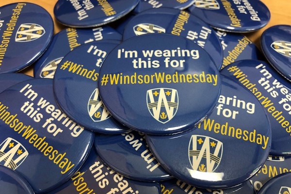 Windsor Wednesday buttons
