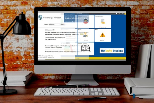 UWinsite screen