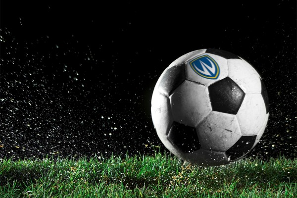 soccer ball bearing Lancer logo