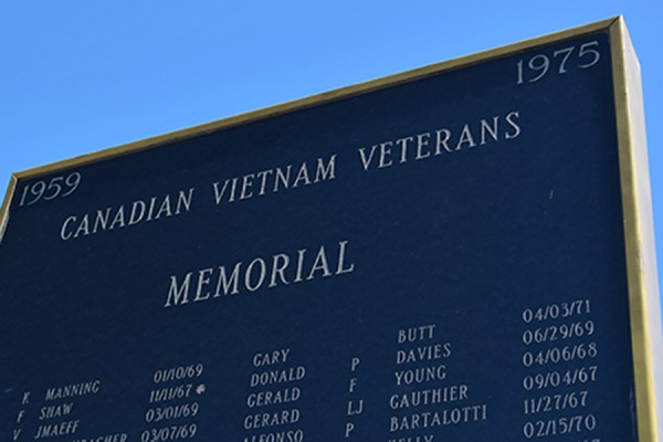 Canadian Vietnam Veterans Memorial