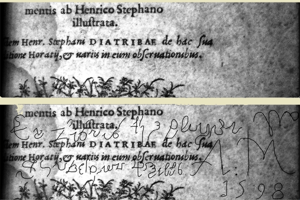 samples of an Elizabethan book