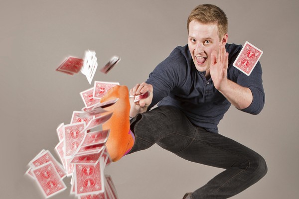 Magician and comedian Wes Barker will perform free, Wednesday in the student centre.