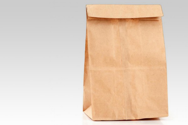 brown paper lunch bag