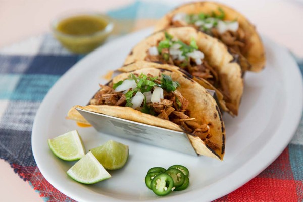 Jackfruit carnitas tacos 