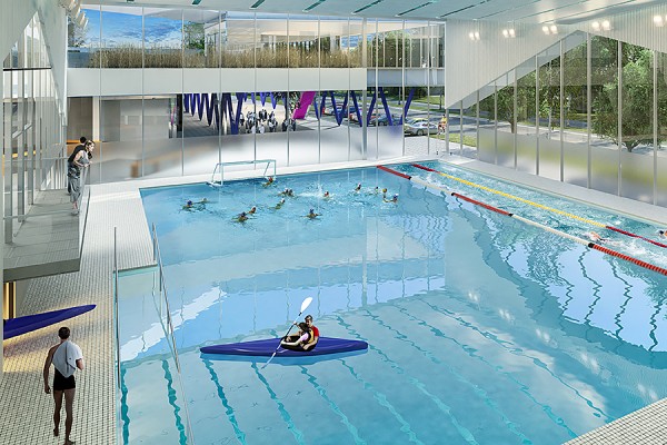 pool in the Lancer Sport and Recreation Centre