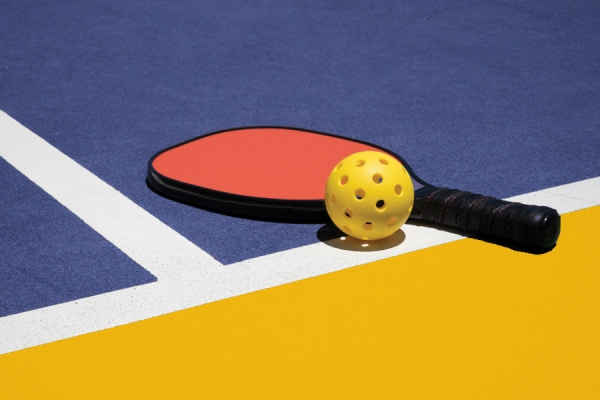 Pickleball and paddle