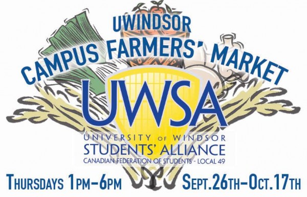 UWindsor Campus Farmers&#039; Market to Launch on Sept. 26th