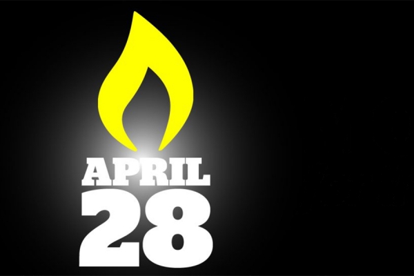 April 28 logo -- candle
